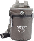 Chalk Bag for Rock Climbing, Climbing Chalk Bag for Bouldering with 2 Large Zipper Storage Pockets, Premium Gym Chalk Bag for Weightlifting, Great Gift and Rock Climbing Gear